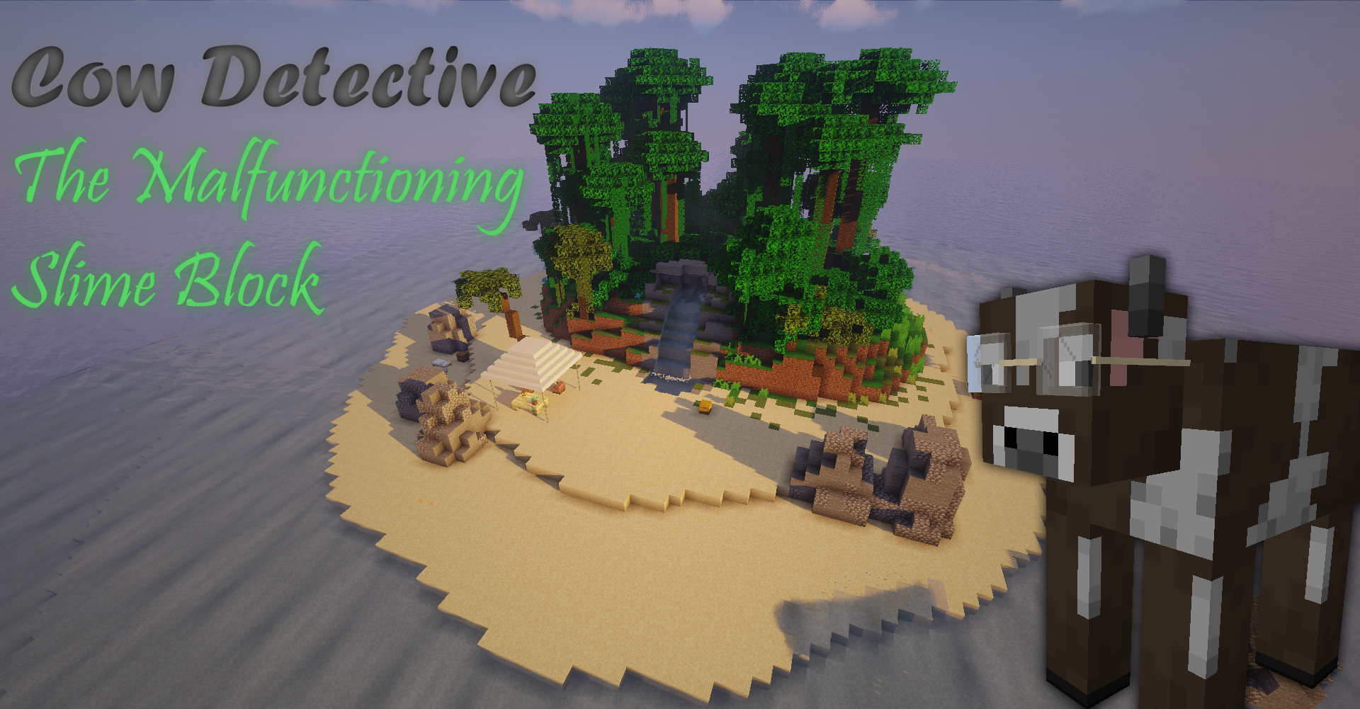Download Cow Detective: The Malfunctioning Slime Block for Minecraft 1.16.4